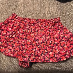 Express Flowered Skort 